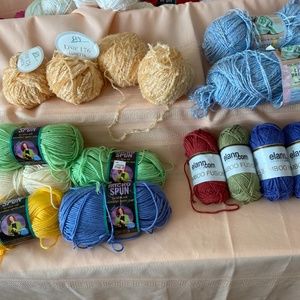Large baby yarn lot